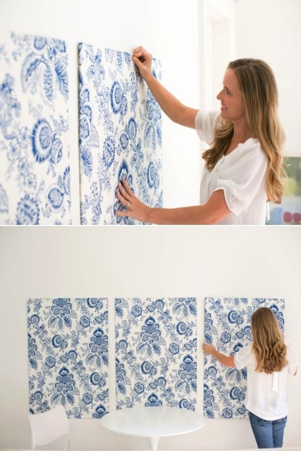 Creative and Easy Cheap DIY Canvas Wall Art Ideas