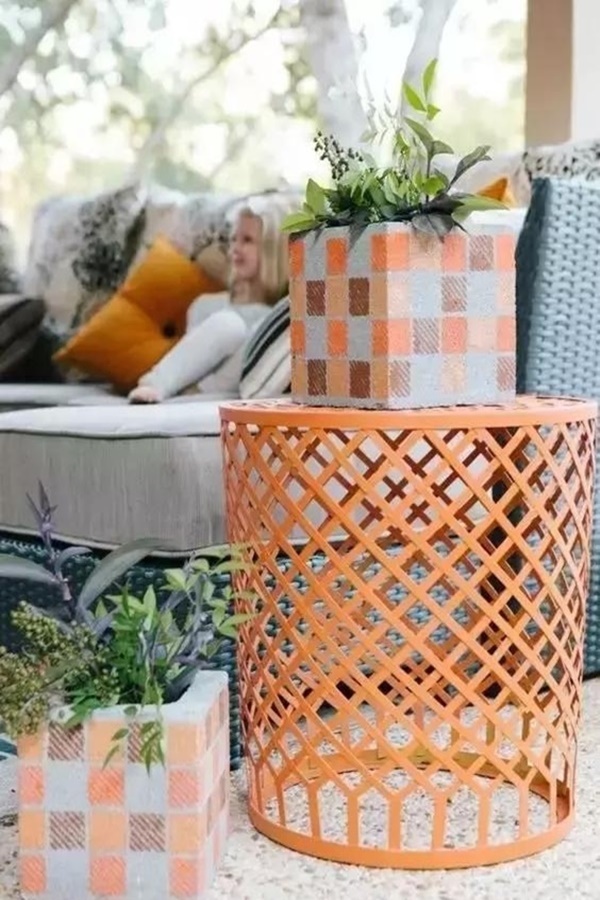 Decorative Cinder Block Planter Ideas