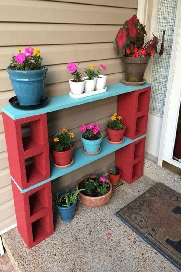 Decorative Cinder Block Planter Ideas