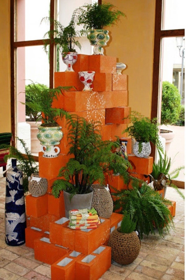 Decorative Cinder Block Planter Ideas