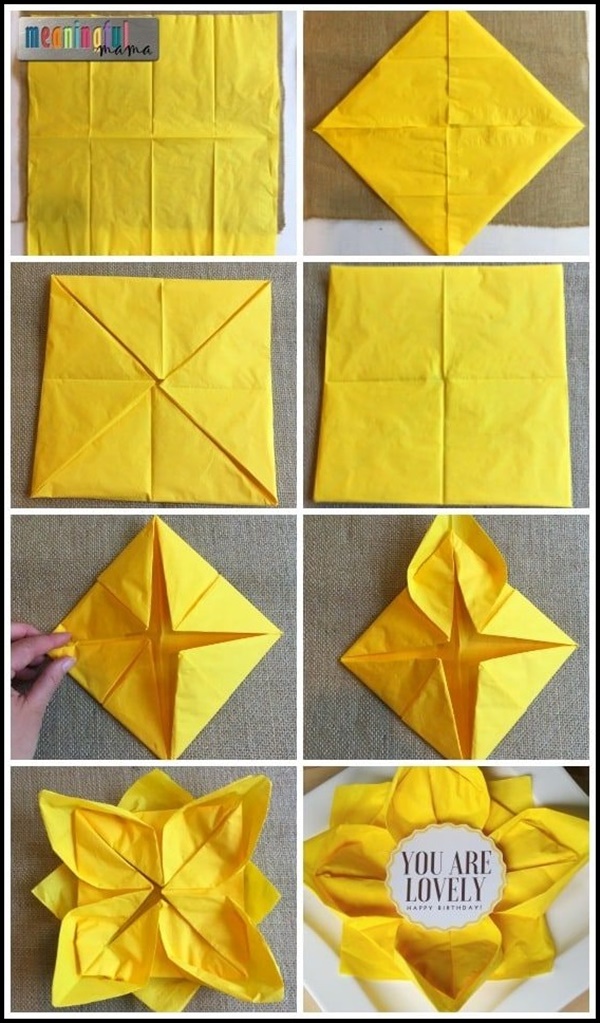 Amazing Paper Napkin Craft Ideas