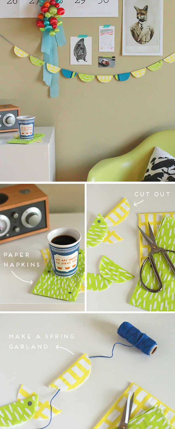 Amazing Paper Napkin Craft Ideas