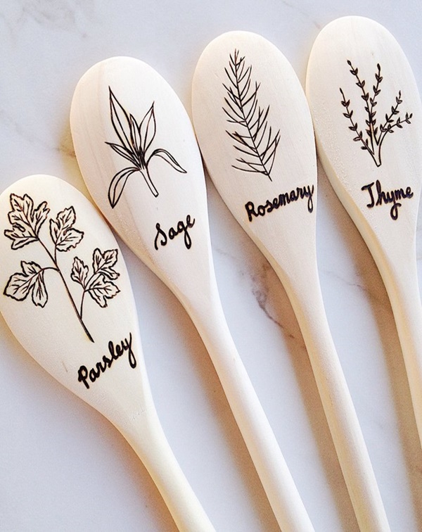 Beautiful Examples Of Engraved Wooden Spoons