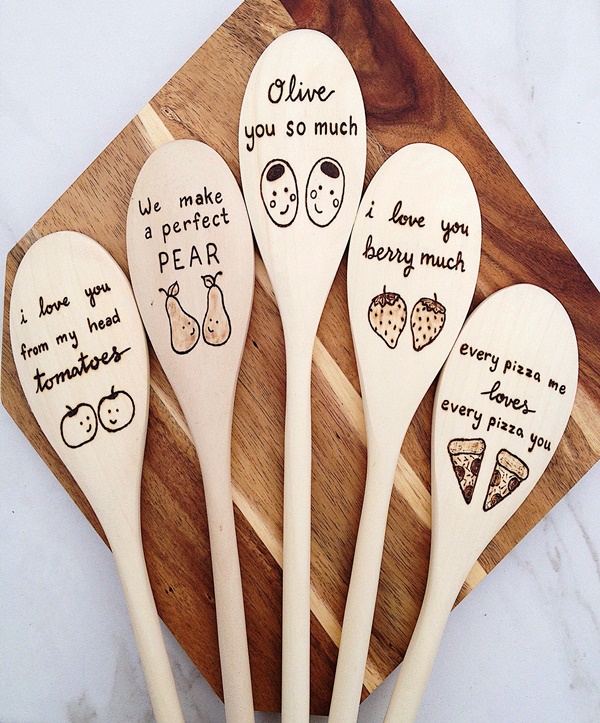 Beautiful Examples Of Engraved Wooden Spoons