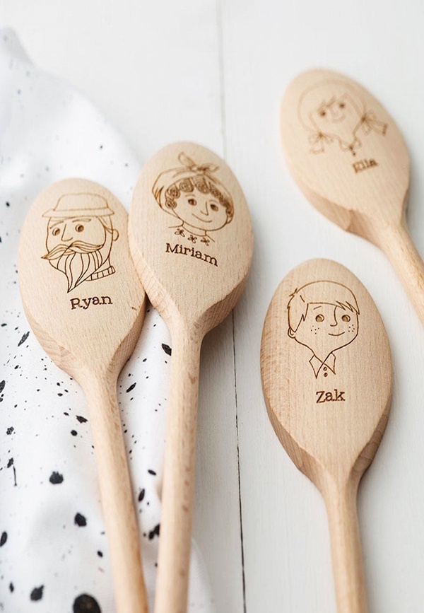 Beautiful Examples Of Engraved Wooden Spoons