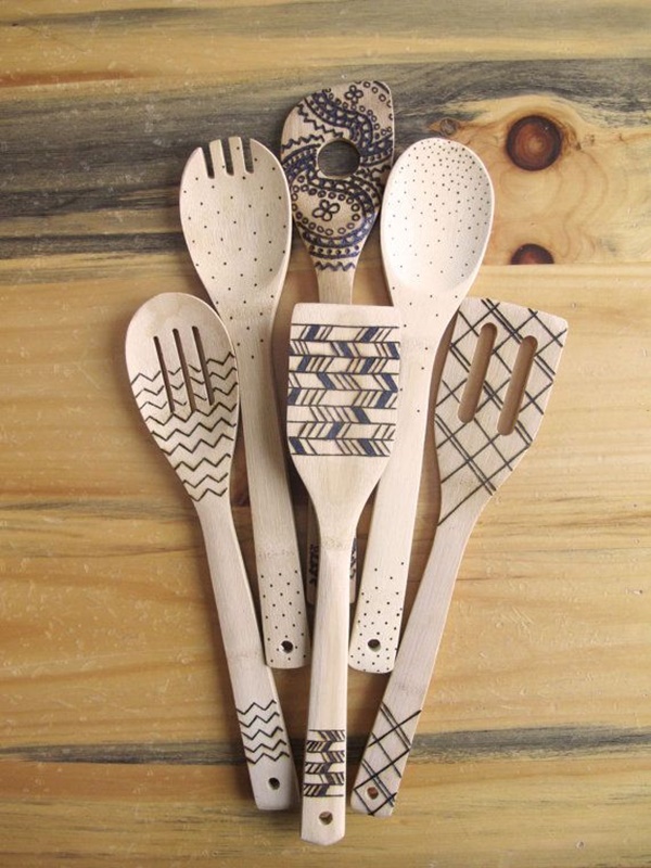 Beautiful Examples Of Engraved Wooden Spoons