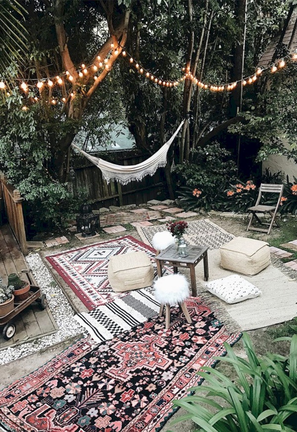 Dreamy Decoration Ideas for Backyard