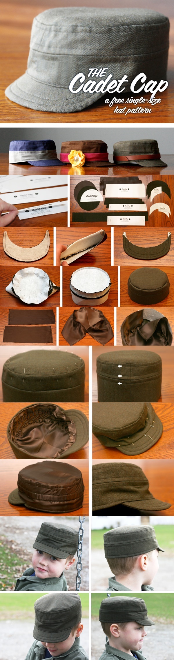 Easy Hats Which You Can Sew At Home