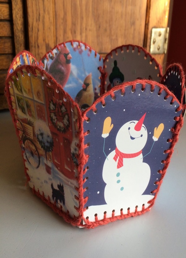 Crafts to make with Old Greeting Cards