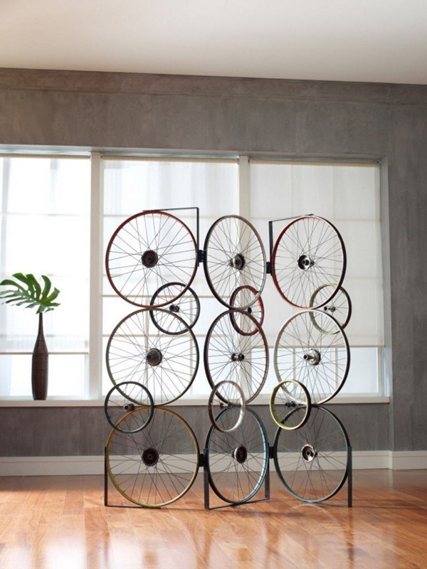 Great Ideas To Recycle Old Bicycle Parts