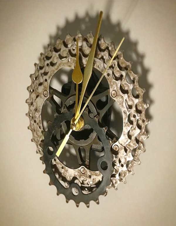 Great Ideas To Recycle Old Bicycle Parts