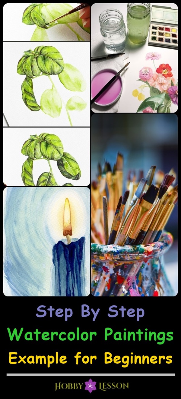 80 Easy Watercolor Painting Ideas For Beginners Step By Step : Painting