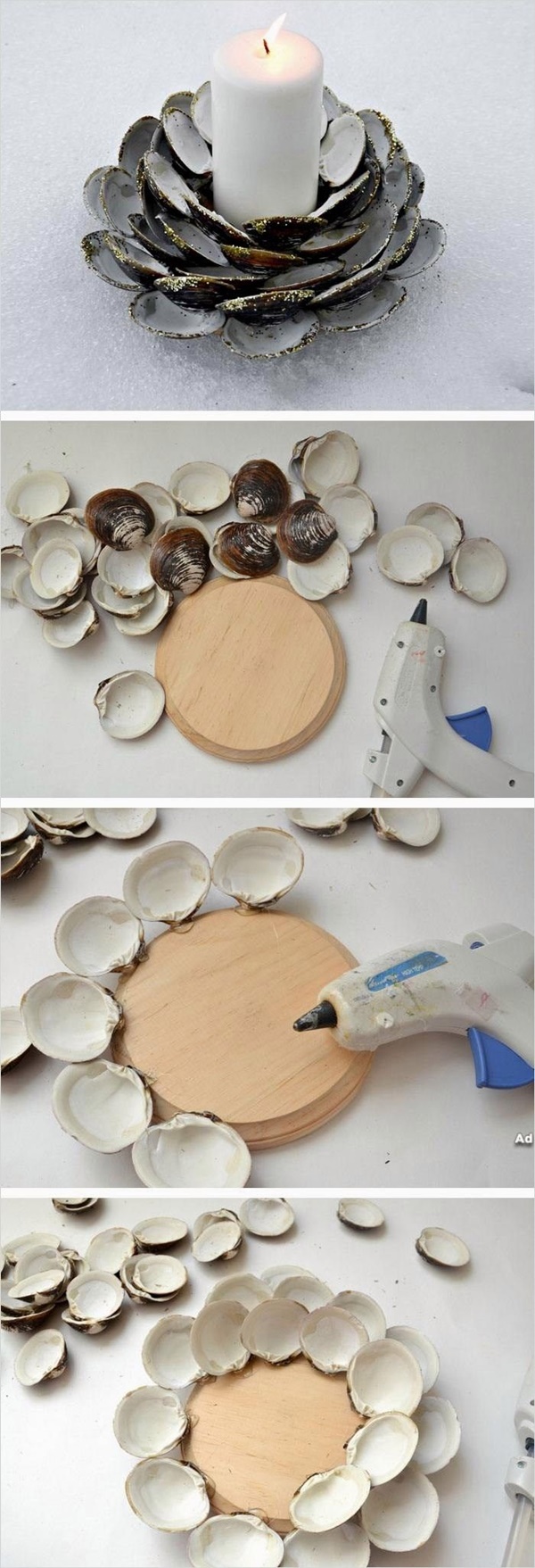 Turning Beach Findings into Craft