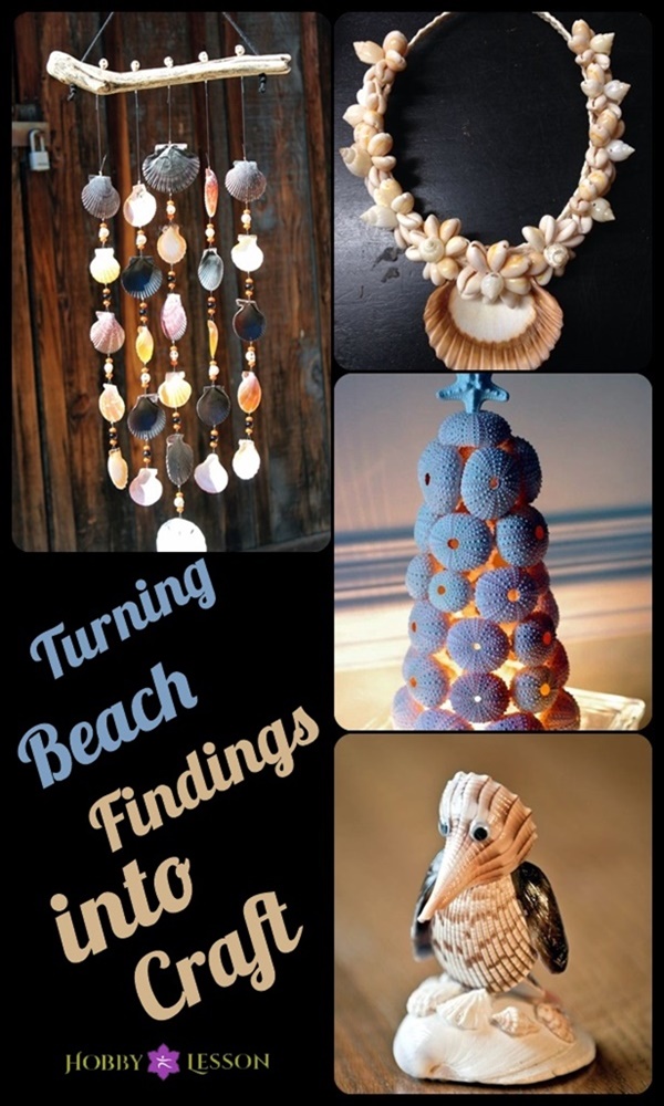 Turning Beach Findings into Craft