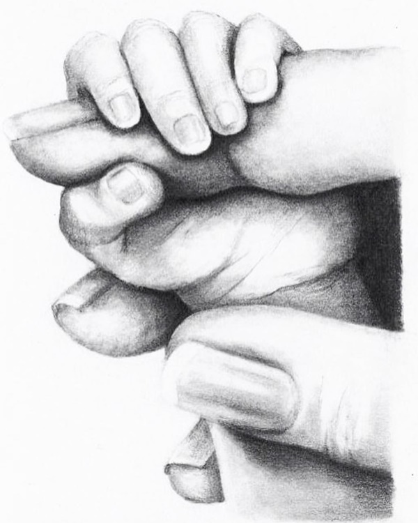 60 Simple Pencil Mother And Child Drawings Simple baby sketch at paintingvalley com explore collection of. hobby lesson