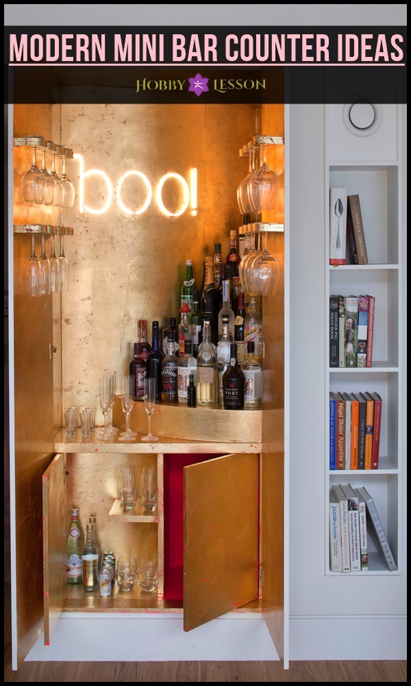 Modern Mini Bar Counter Ideas