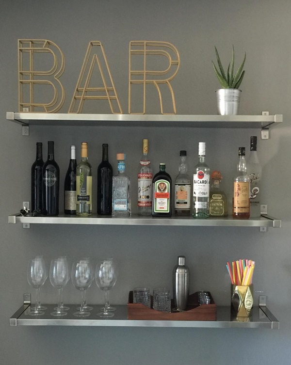 Modern Mini Bar Counter Ideas