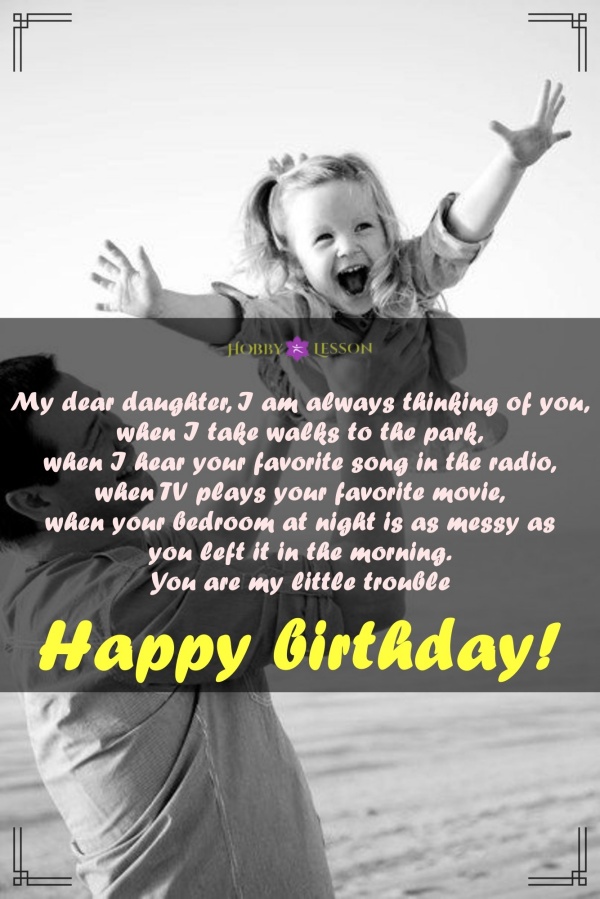 Happy Birthday Daughter Quotes from Father