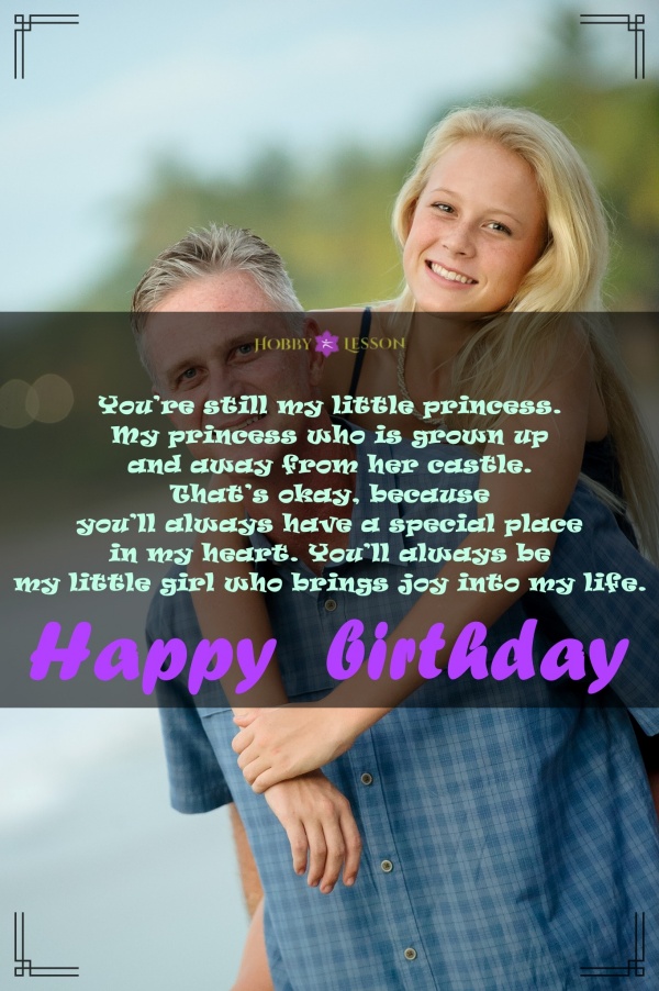 Happy Birthday Daughter Quotes from Father