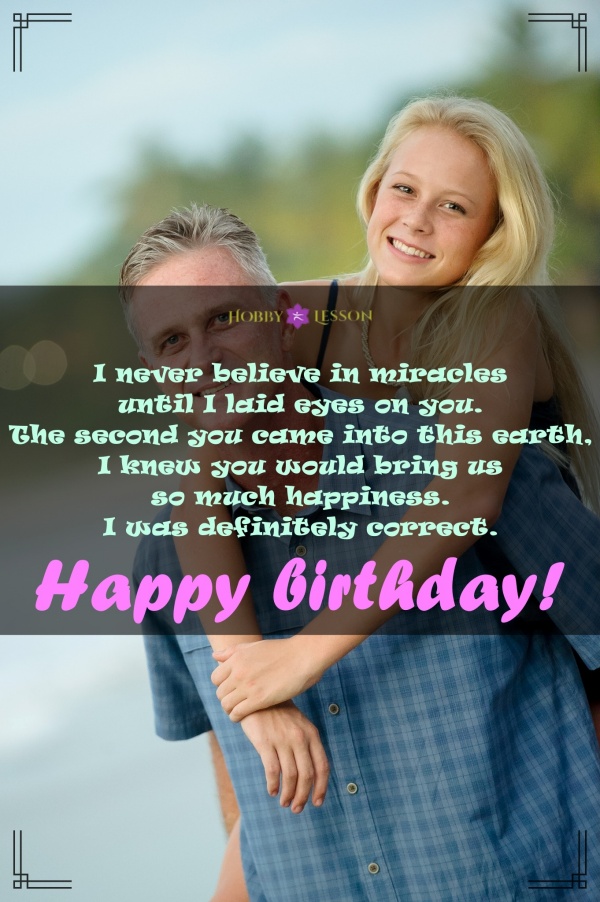 Happy Birthday Daughter Quotes from Father