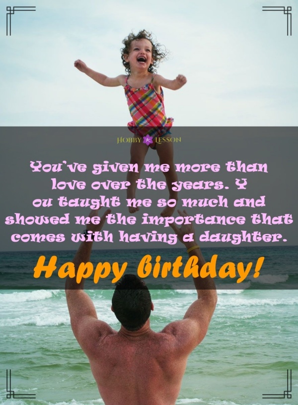 Happy Birthday Daughter Quotes from Father