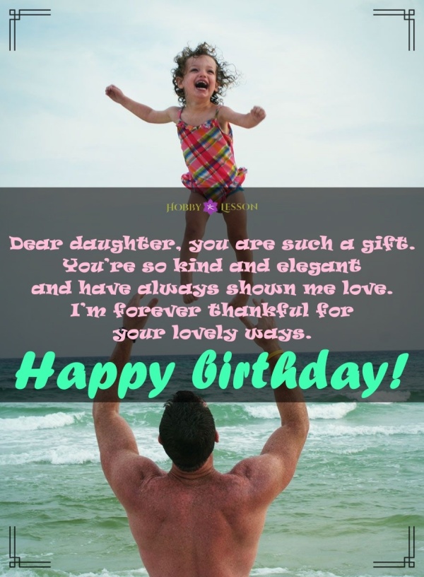 Happy Birthday Daughter Quotes from Father