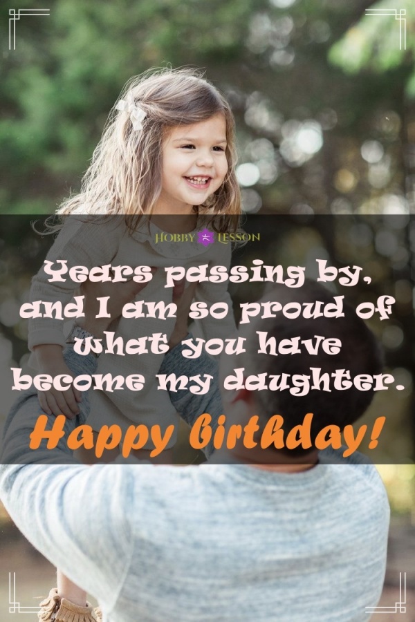 Happy Birthday Daughter Quotes from Father