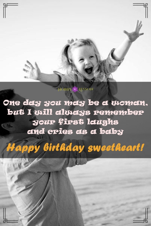 Happy Birthday Daughter Quotes from Father