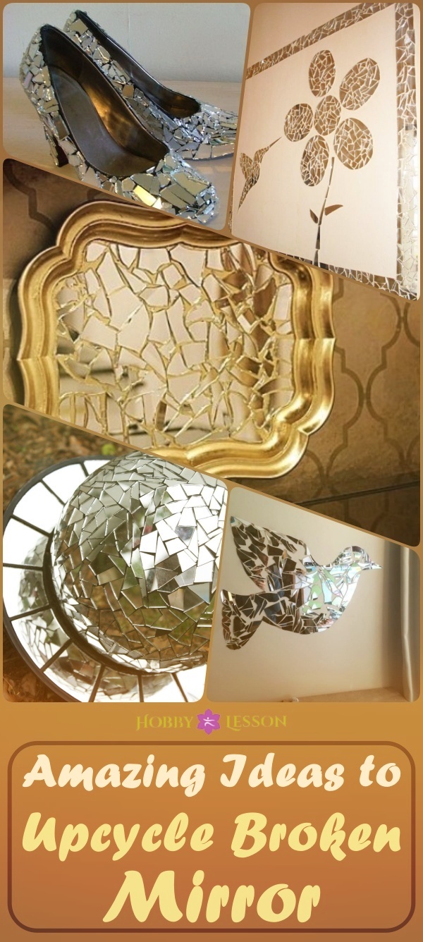 40 Amazing Ideas to Upcycle Broken Mirror