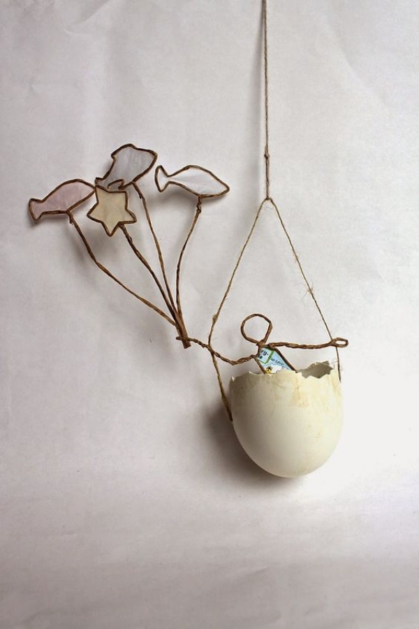 DIY Craft Figures Made with Paper Wire