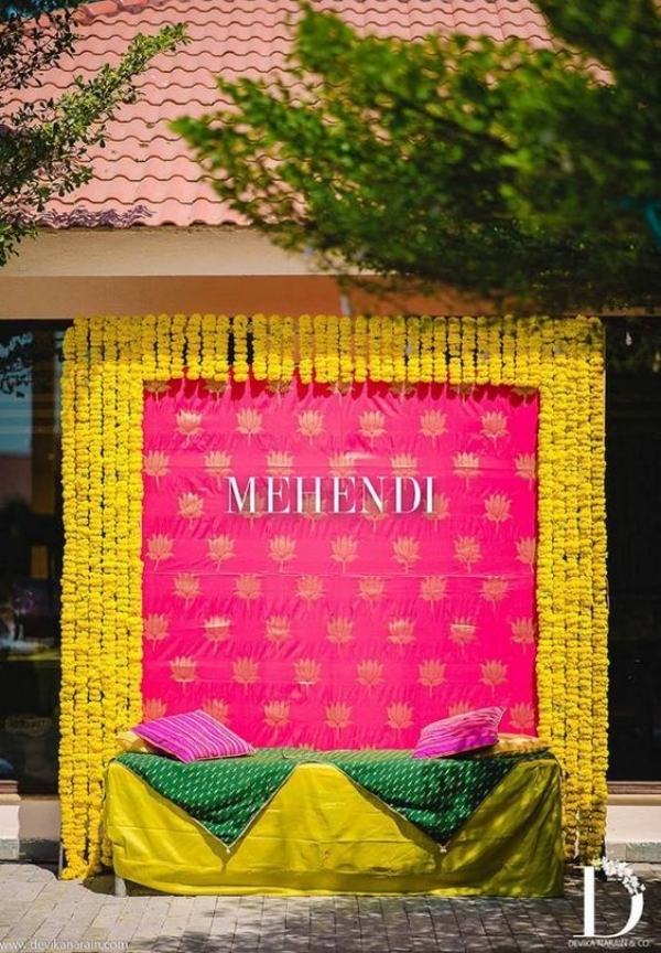 Decoration Ideas For Mehendi Ceremony