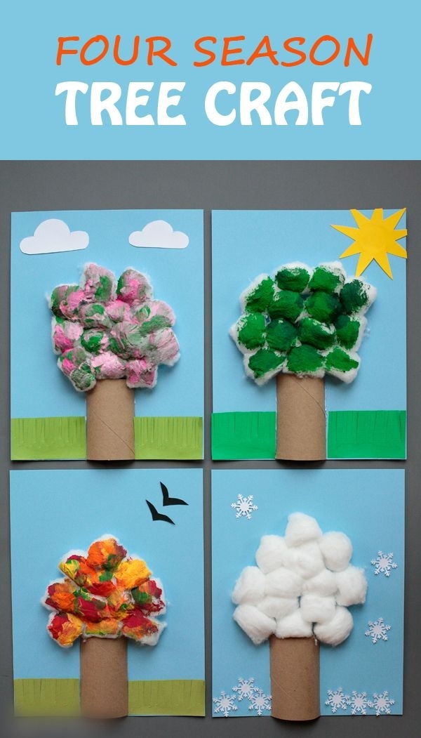 Easy Tree Craft Examples For A School Project