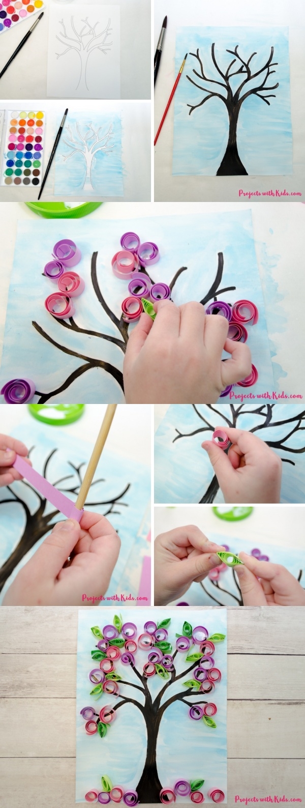 Easy Tree Craft Examples For A School Project