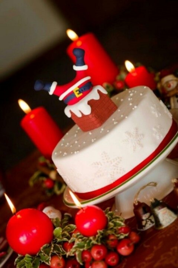 Stunning Christmas Cake Decoration Ideas