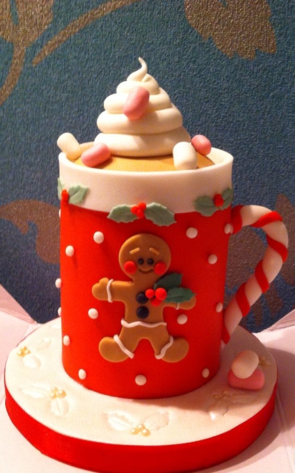 Stunning Christmas Cake Decoration Ideas