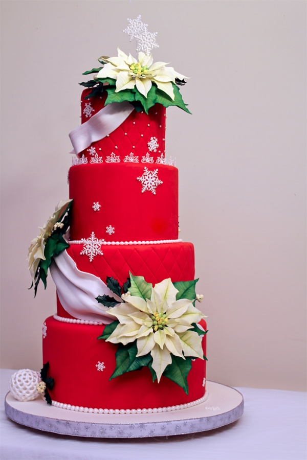 Stunning Christmas Cake Decoration Ideas