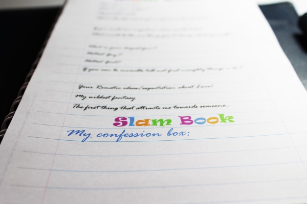 DIY Ideas for Slam Book