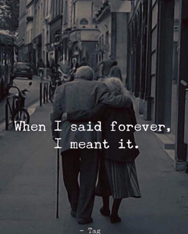 Happy Elderly Couple in Love Quotes