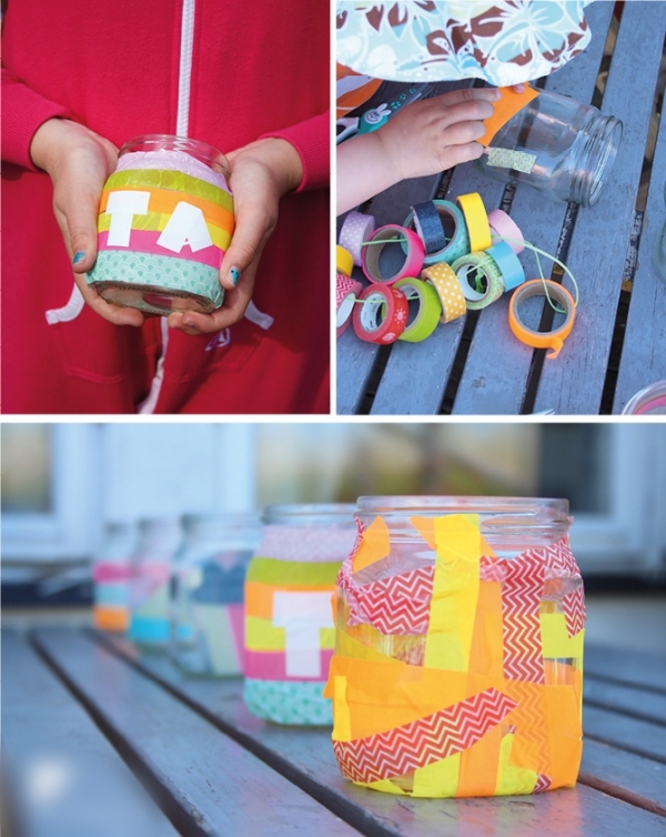 How To Upgrade Your Old Craft With Washi Tapes