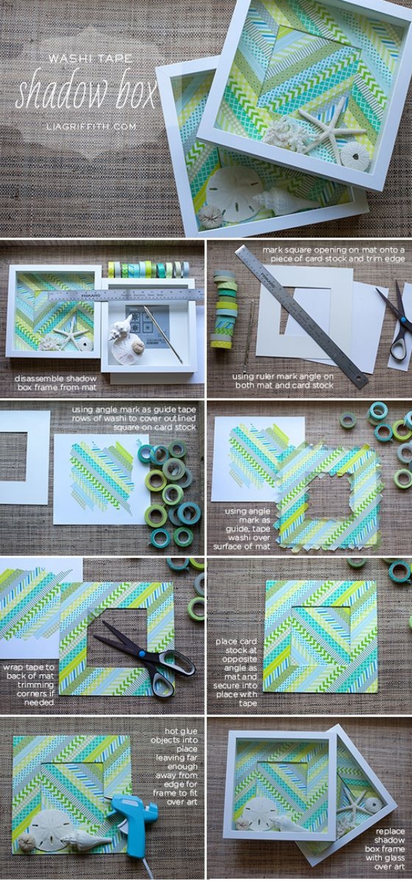 How To Upgrade Your Old Craft With Washi Tapes