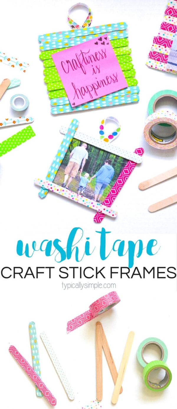 How To Upgrade Your Old Craft With Washi Tapes