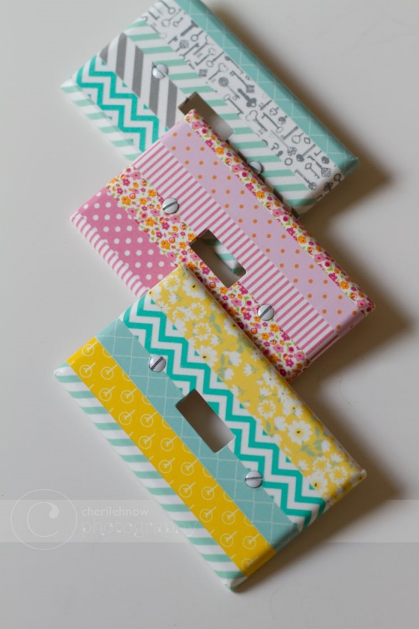 How To Upgrade Your Old Craft With Washi Tapes