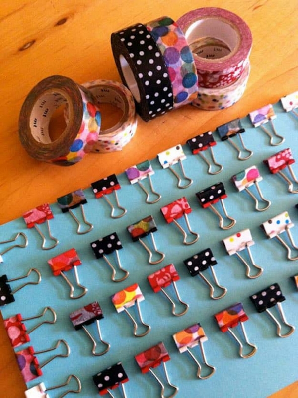 How To Upgrade Your Old Craft With Washi Tapes