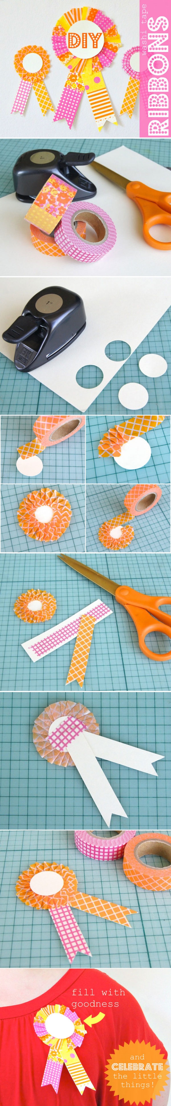 How To Upgrade Your Old Craft With Washi Tapes