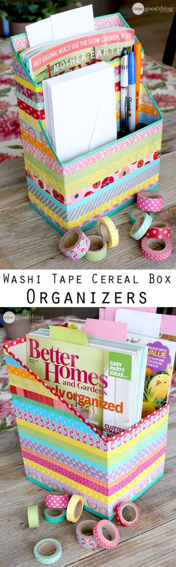 How To Upgrade Your Old Craft With Washi Tapes