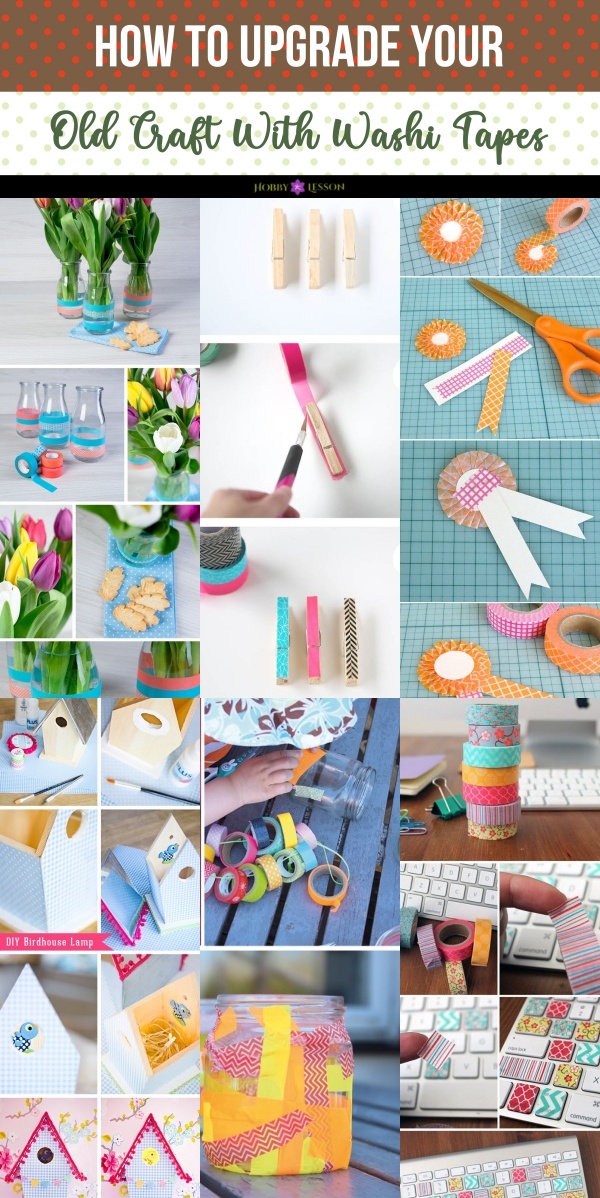 Washi Tape Craft Stick Frames - Typically Simple