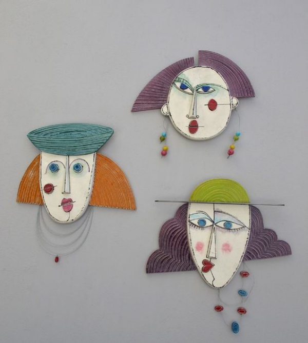 Simple and Speaking Ceramic Wall Arts