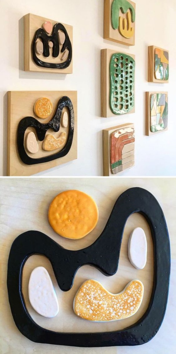 Simple and Speaking Ceramic Wall Arts