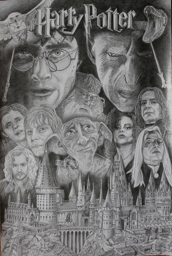 Easy Harry Potter Drawings Ideas