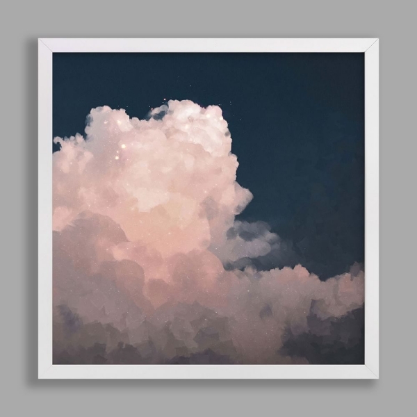 Infuse Chromatic greys to intensify the clouds